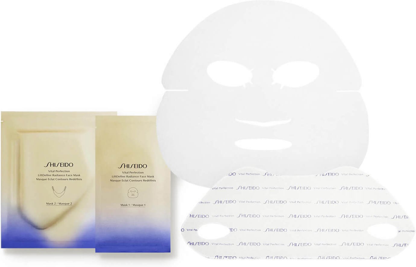 Shiseido Exclusive Vital Perfection LiftDefine Radiance Gesichtsmaske (6er-Pack)