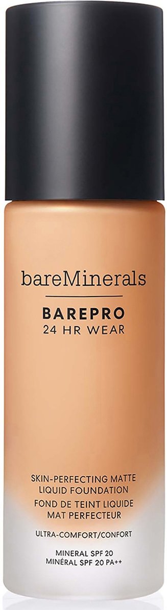 bareMinerals Barepro 24Hr Matte Comfort Liquid Foundation Mineral Spf20 30ml (various shades) - Light 27 Neutral
