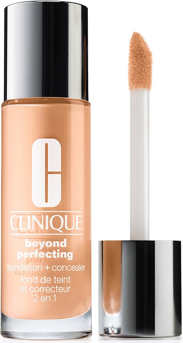 Clinique Beyond Perfecting Foundation und Concealer 30 ml (Verschiedene Farbtöne) - Honey Wheat