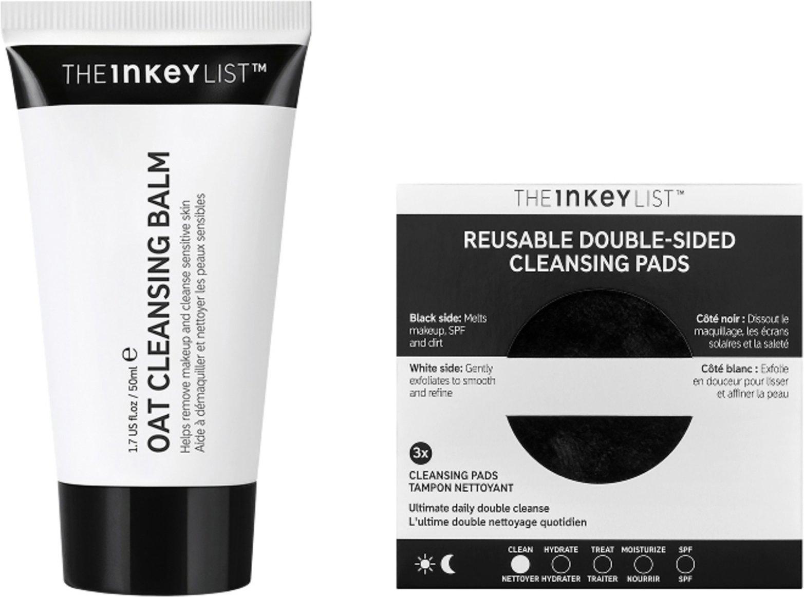 The INKEY List Makeup Removal Duo