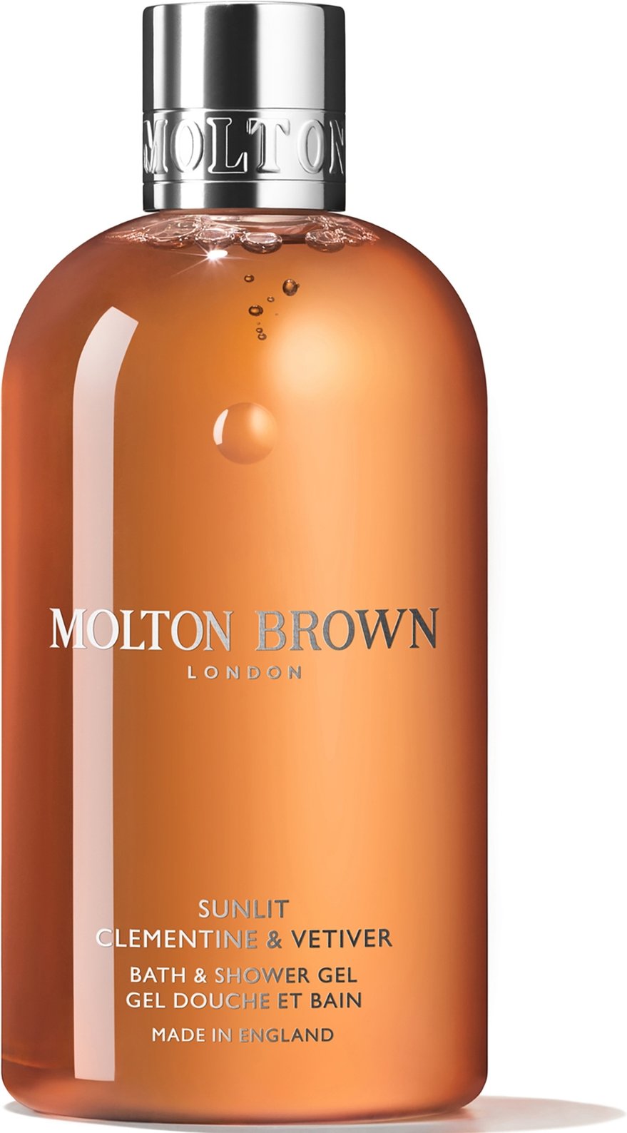 Molton Brown Sunlit Clementine and Vetiver Bath and Shower Gel 300ml