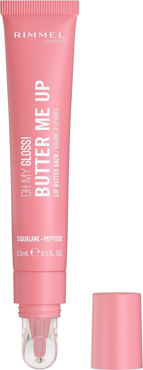 Rimmel London Oh My Gloss! Butter Me Up Lip Butter Balm 15ml (Various Shades) - 003 Bubble Gum