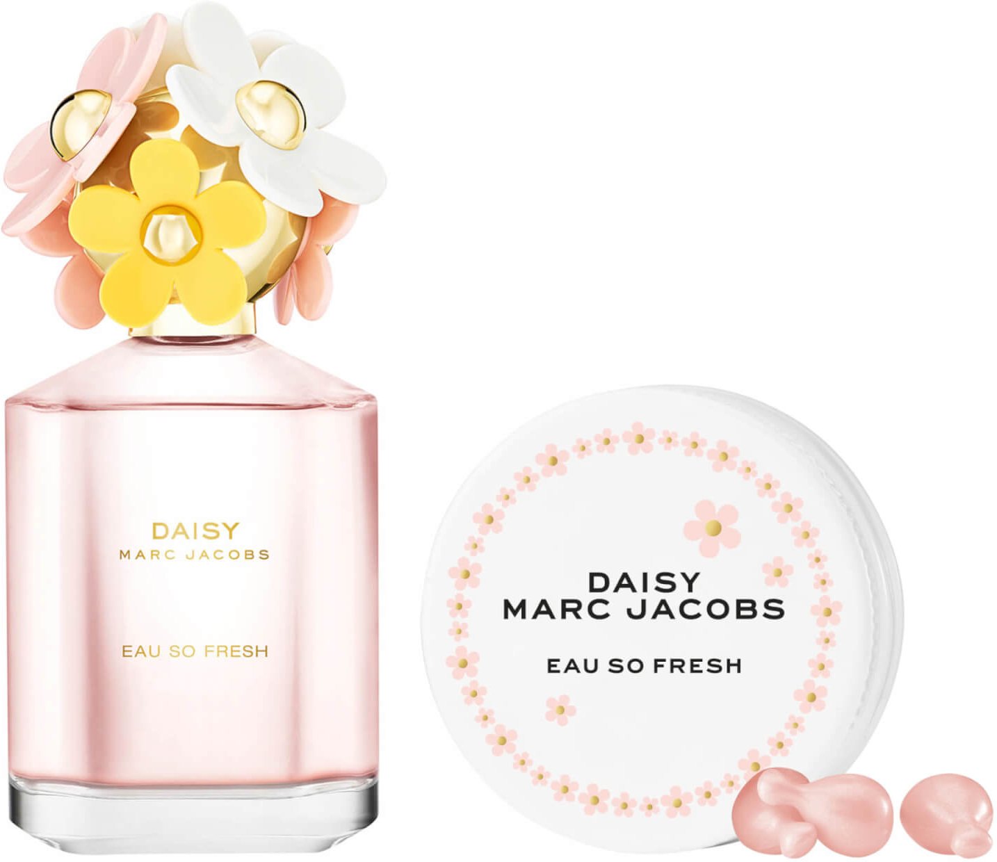 Marc Jacobs Daisy Eau So Fresh 125ml and Daisy Eau So Fresh Drops Exclusive Bundle
