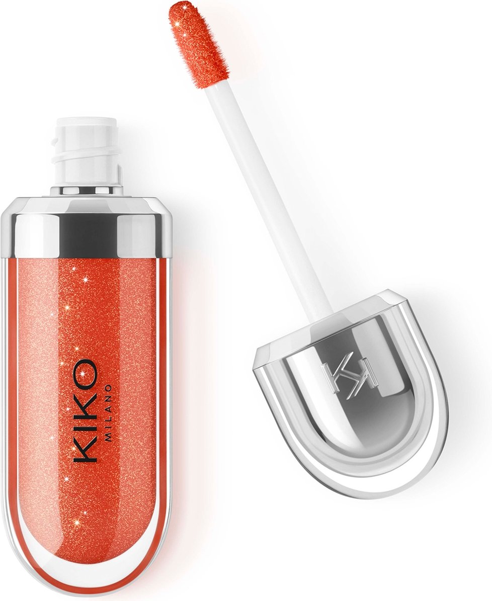 KIKO Milano 3D Hydra Lipgloss 6,5 ml (Verschiedene Farbtöne) - 34 Pearly Blood Orange
