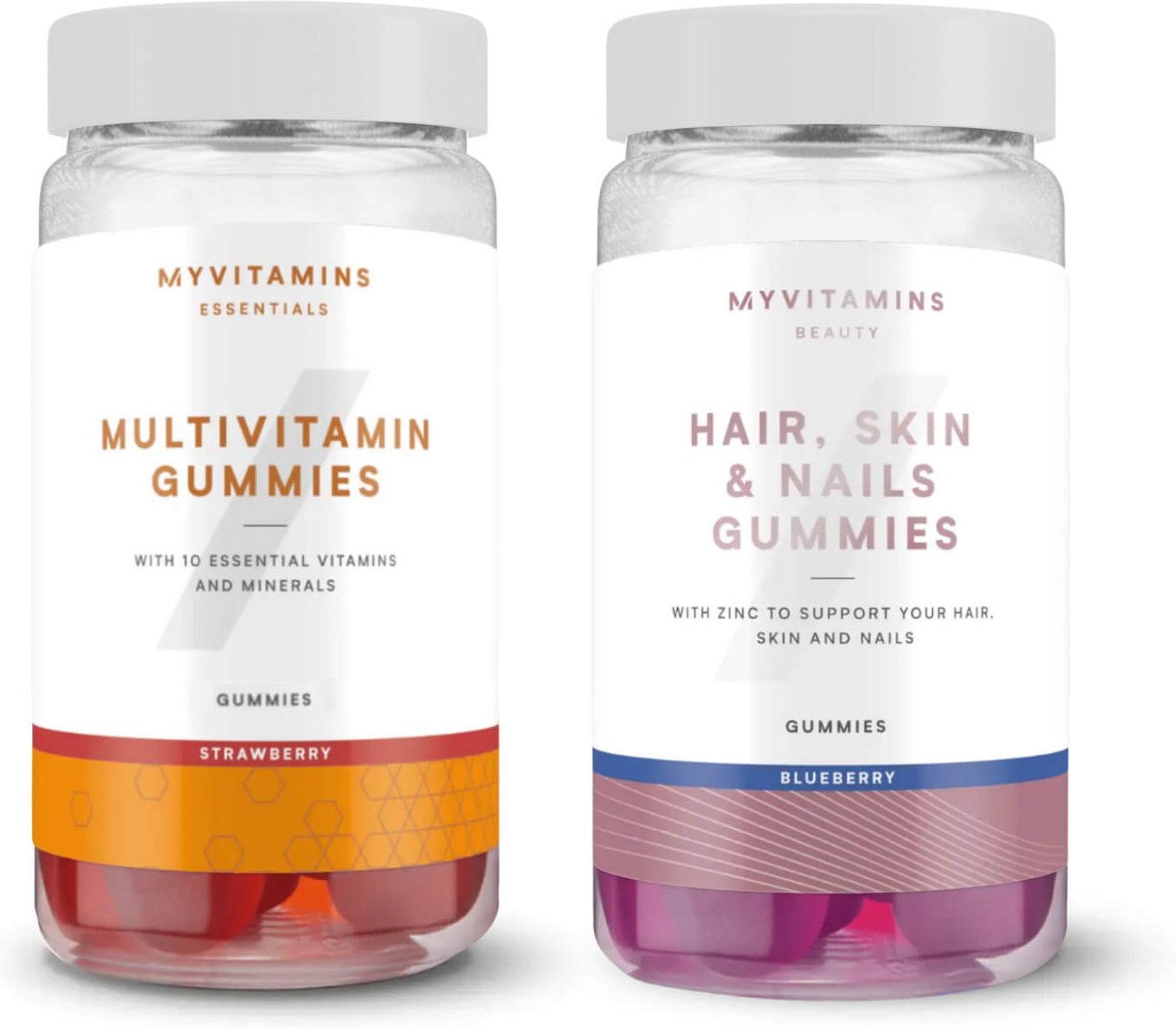 Myvitamins Gummy Bundle (Haare, Haut und Nägel + Multivitamine)