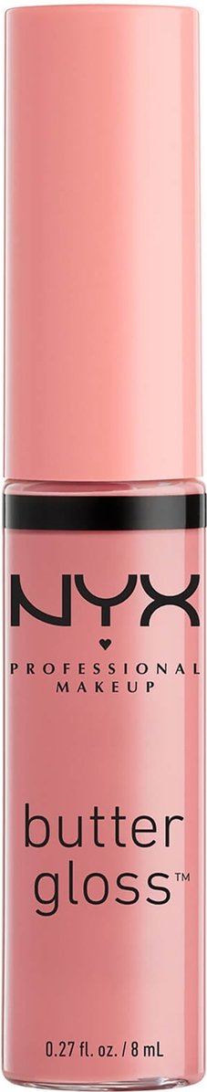 NYX Professional Makeup Buttergloss (Verschiedene Farbtöne) - Crème Brulee - Natural Pink