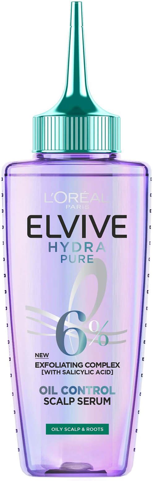 L'Oréal Paris Elvive Hydra Pure Pre-Shampoo Peeling-Kopfhautserum mit Salicylsäure für Fettige Kopfhaut und Wurzeln 102 ...