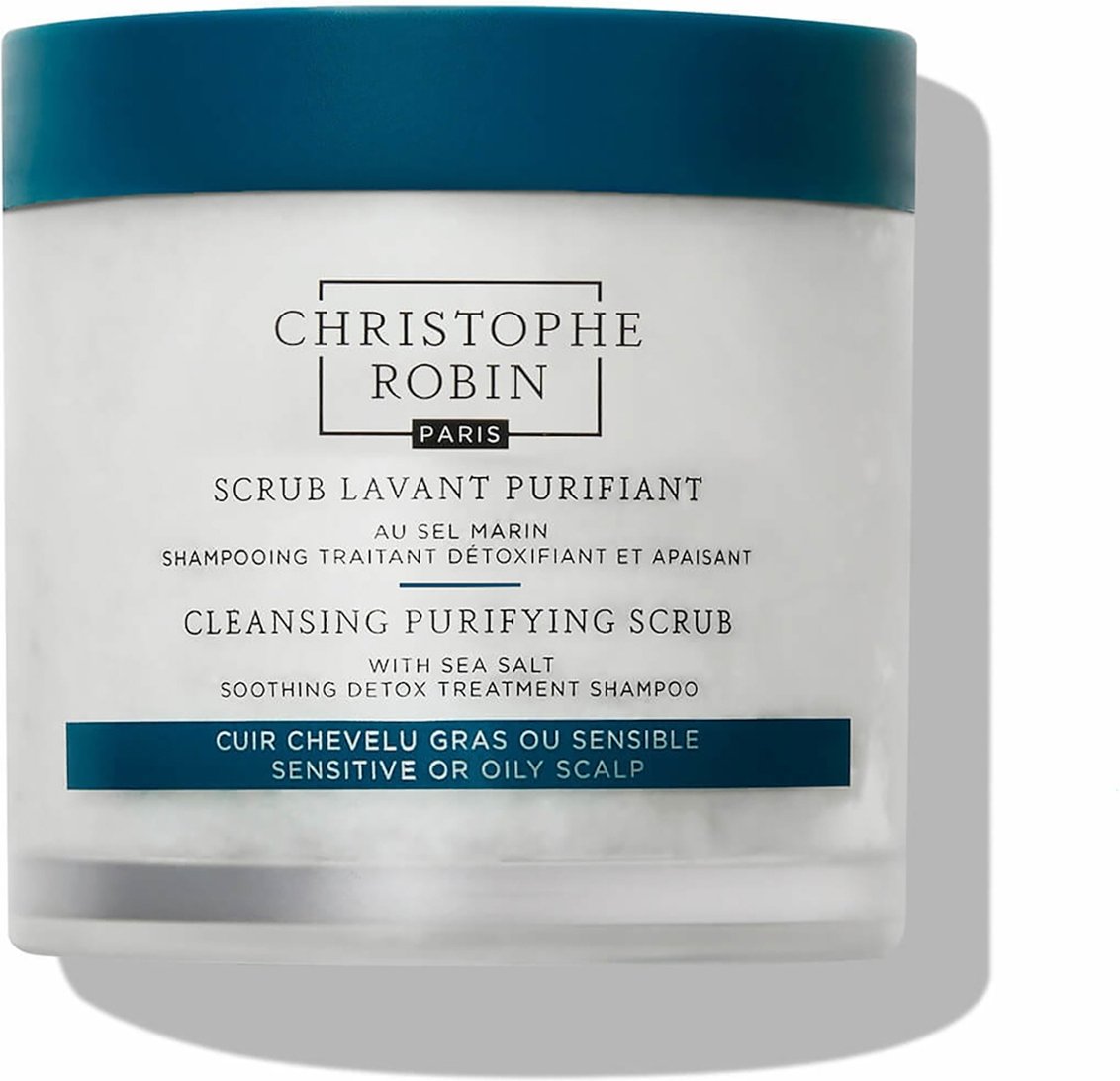 Christophe Robin Cleansing Purifying Scrub with Sea Salt 250ml