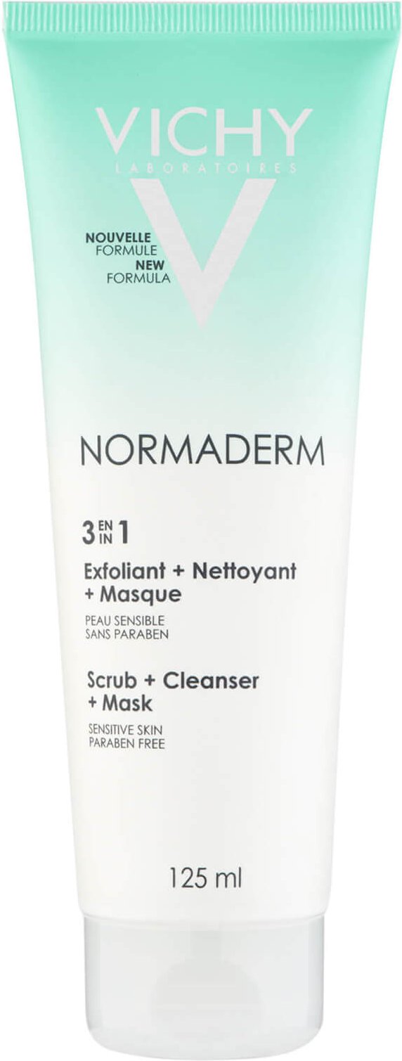 Thumbnail - Vichy Normaderm 3-in-1 Scrub, Cleanser and Mask (125ml)