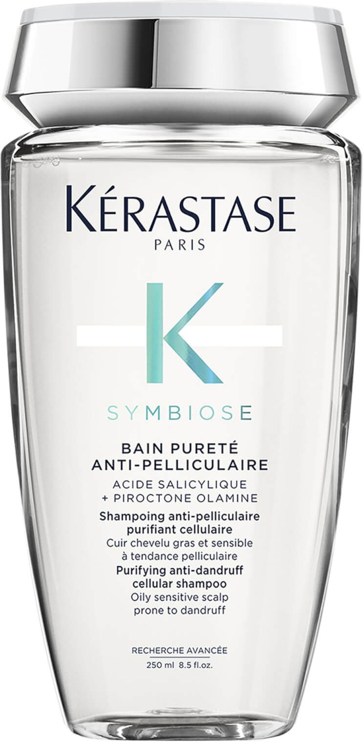 Kérastase Symbiose Reinigendes Anti-Schuppen-Zellularshampoo für Fettige, Empfindliche und zu Schuppen Neigende Kopfhaut...