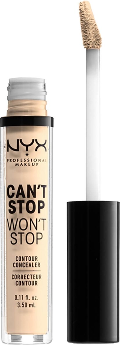 NYX Professional Makeup Can't Stop Won't Stop Contour Concealer (Various Shades) - Pale