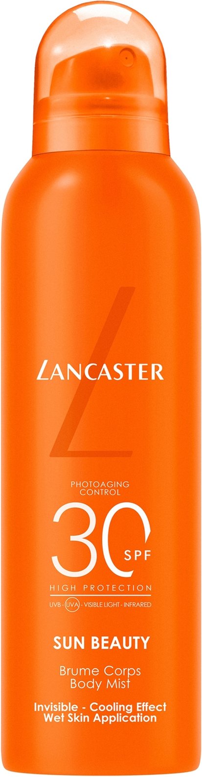 Lancaster Sun Sport Cooling Invisible Mist Wet Skin Application for Body SPF30 200ml