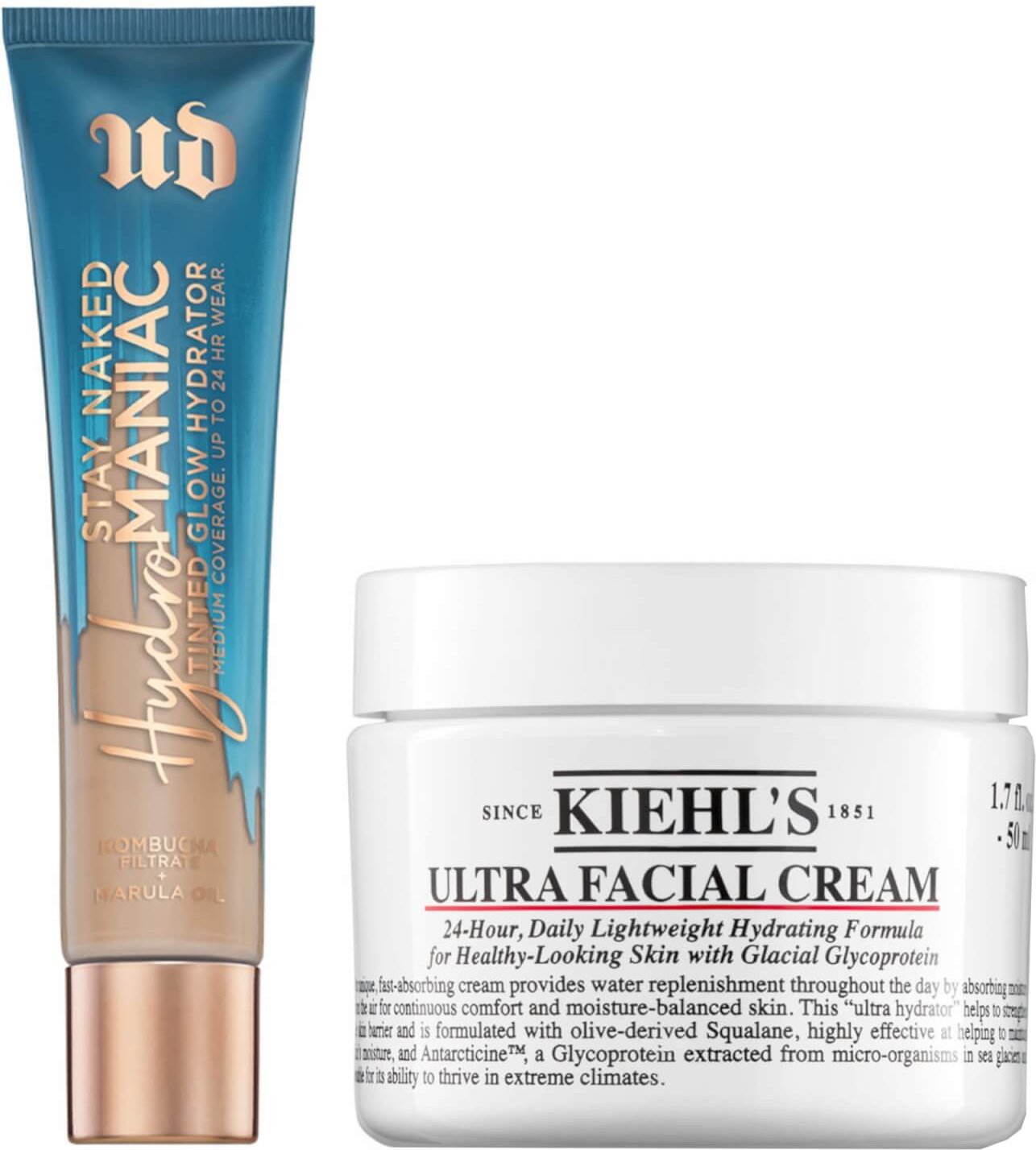 Urban Decay Hydromaniac Tinted Glow x Kiehl's Ultra Facial Cream 50 ml Bundle (verschiedene Farbtöne) - 40