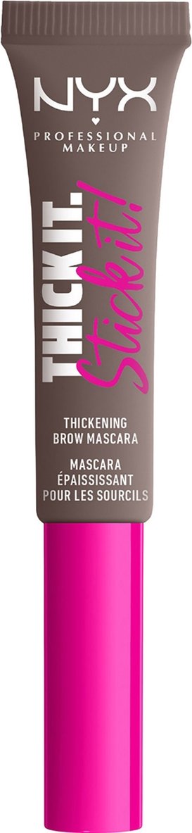 NYX Professional Makeup Thick It. Stick It! Brow Mascara (Various Shades) - Cool Ash Brown