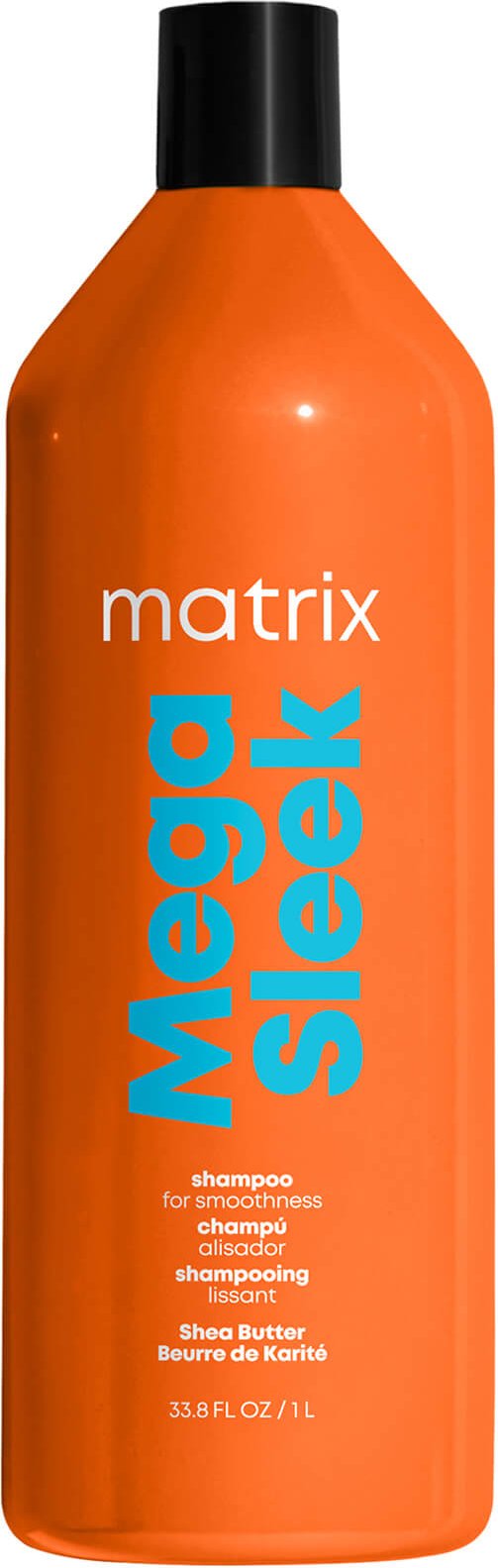 Matrix Total Results Mega Sleek Shea Butter Glättendes Shampoo für krauses Haar 1000 ml