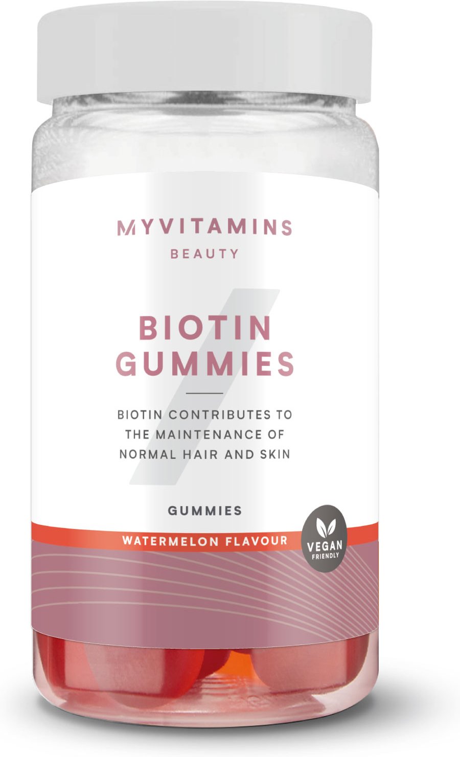 Myvitamins Biotin Gummies - 60Gummibärchen - Wassermelone
