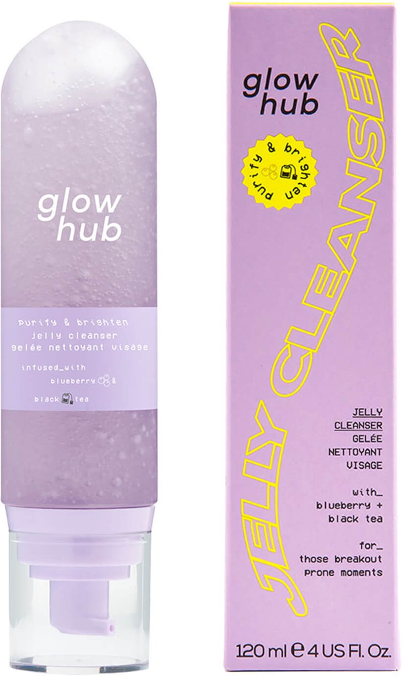 Glow Hub Purify & Brighten Jelly Cleanser 120ml