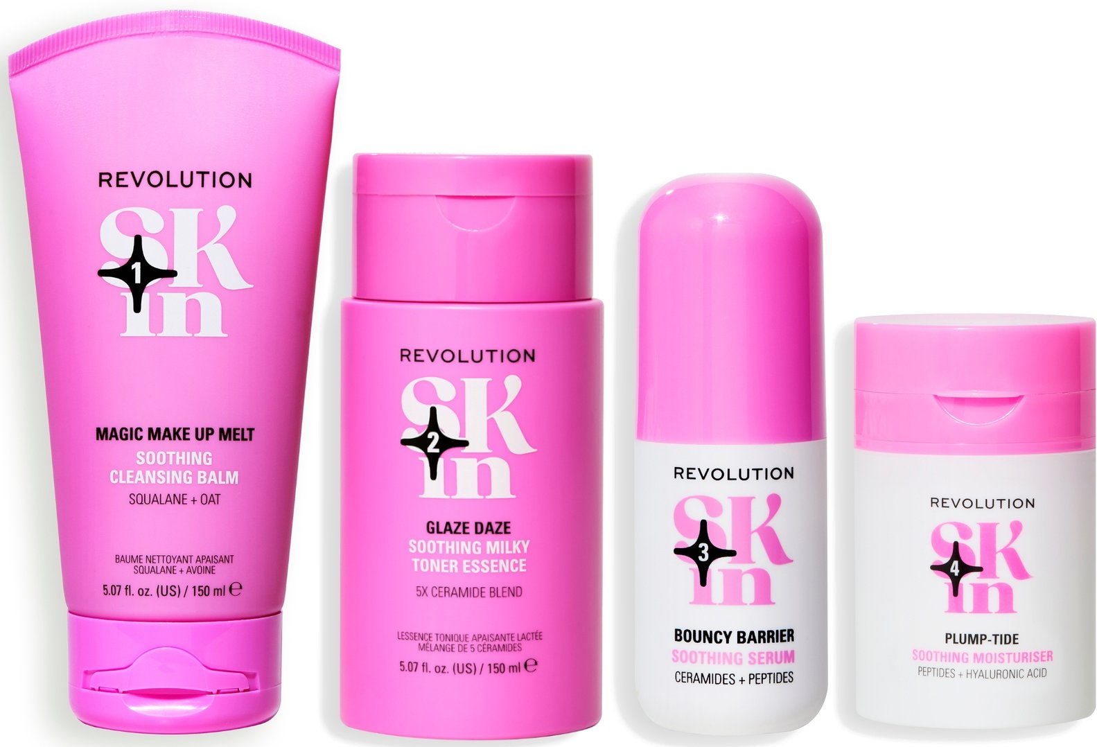 Revolution Skincare Go Gentle 4 Step Bundle