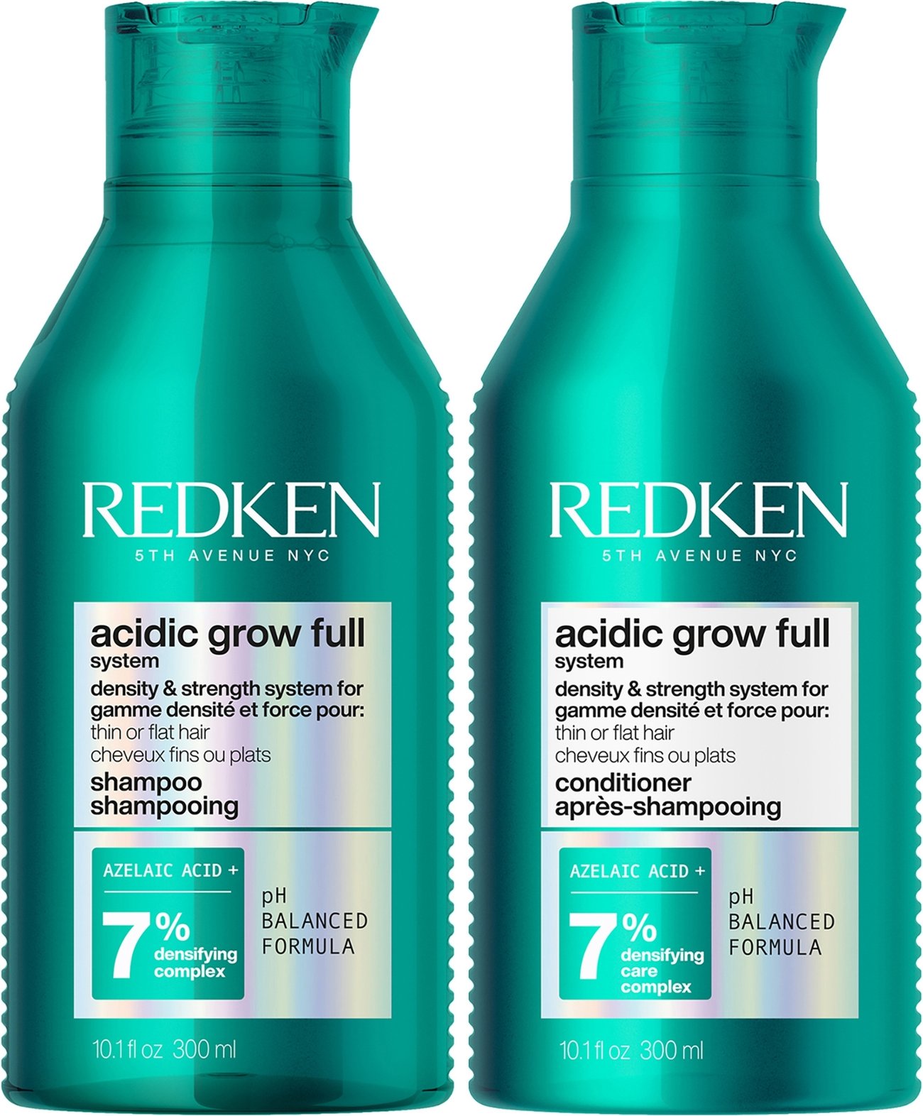 Redken Acidic Grow Full System Densyfying Shampoo 300ml & Redken Acidic Grow Full System Densifying Conditioner 300ml Du...