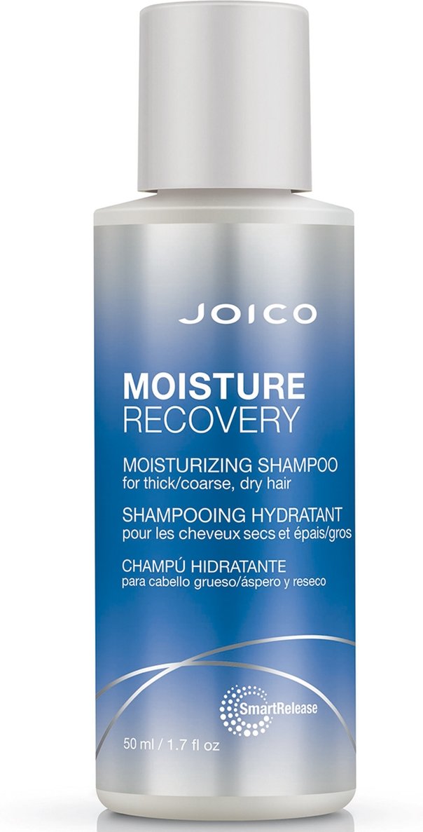 Joico Moisture Recovery Feuchtigkeitsspendendes Shampoo für Dickes, Grobes, Trockenes Haar 50 ml
