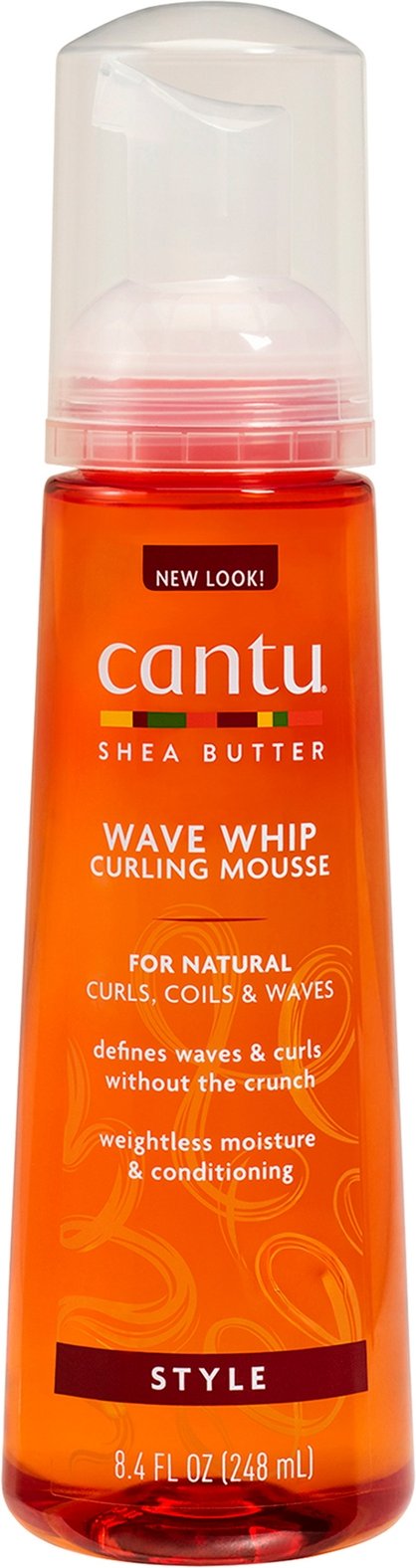Cantu Sheabutter für Naturhaar Wave Whip Lockenschaum 248 ml