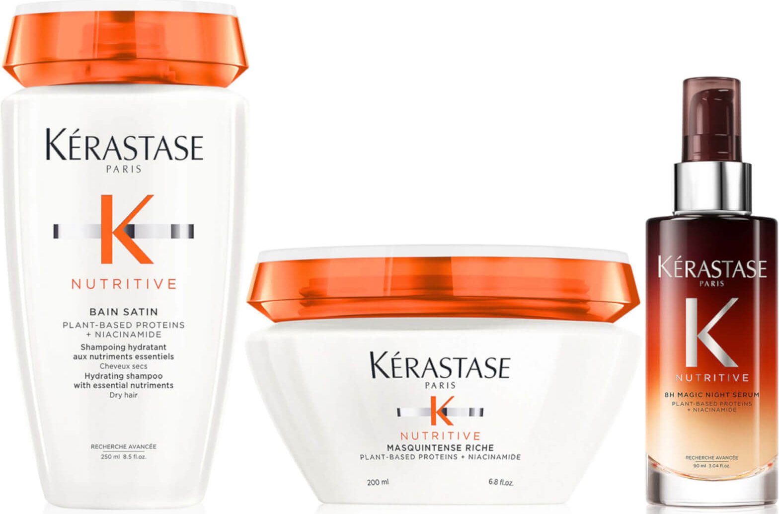 Kérastase Nutritive Nourishing Essentials Bundle for Medium-Thick Very Dry Hair