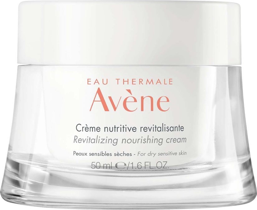Avène Les Essentiels Revitalizing Nourishing Cream Moisturiser for Dry, Sensitive Skin 50ml