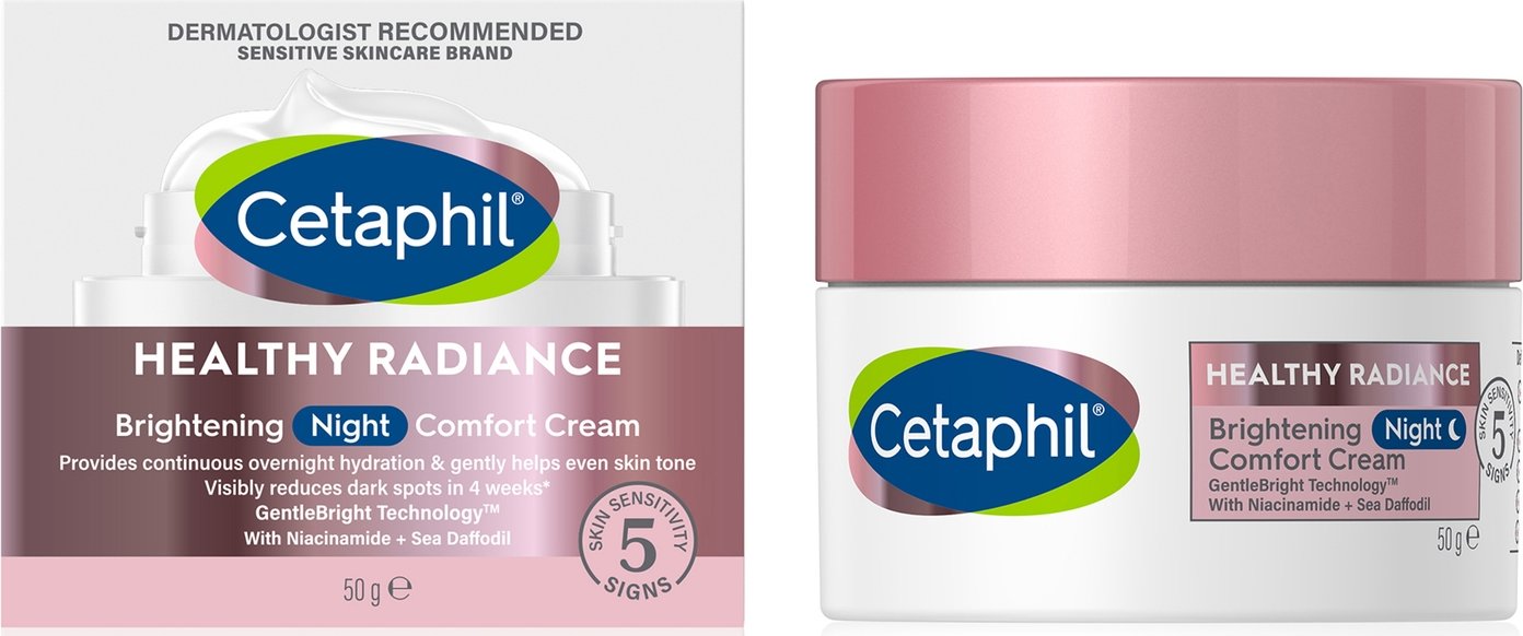 Cetaphil Healthy Radiance Nachtcreme mit Nicotinamid 50 g
