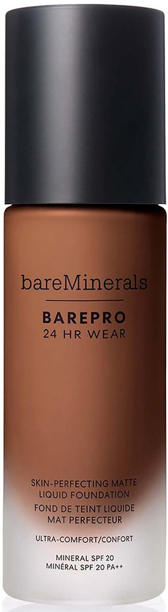 bareMinerals Barepro 24Hr Matte Comfort Liquid Foundation Mineral Spf20 30ml (various shades) - Deep 56 Cool