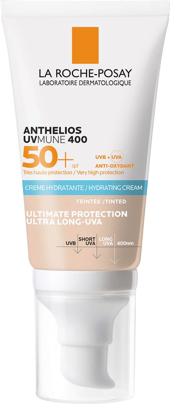 La Roche-Posay Anthelios UVMune 400 Hydrating Suncream Tinted SPF50 50ml