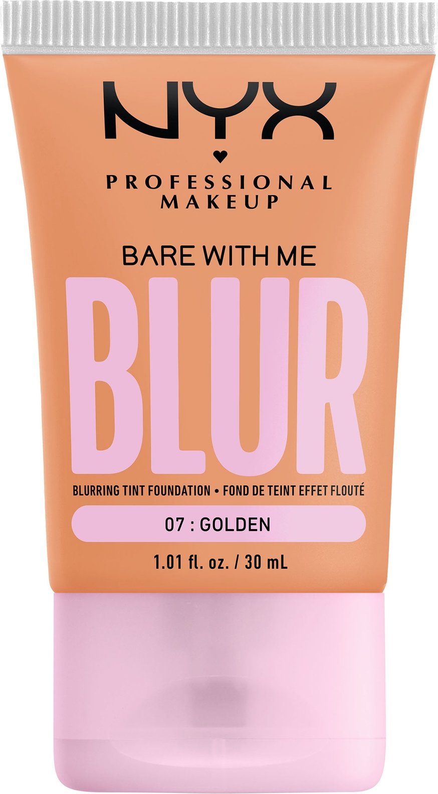 NYX Professional Makeup Bare With Me Blur Getönte Foundation 30 ml (Varios Shades) - Golden