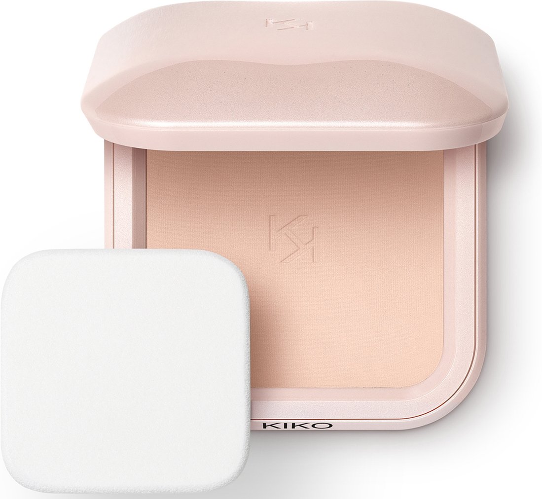 KIKO Milano Skin Lover Refining Face Powder Foundation 12g (Various Shades) - 03 Rosy Milk