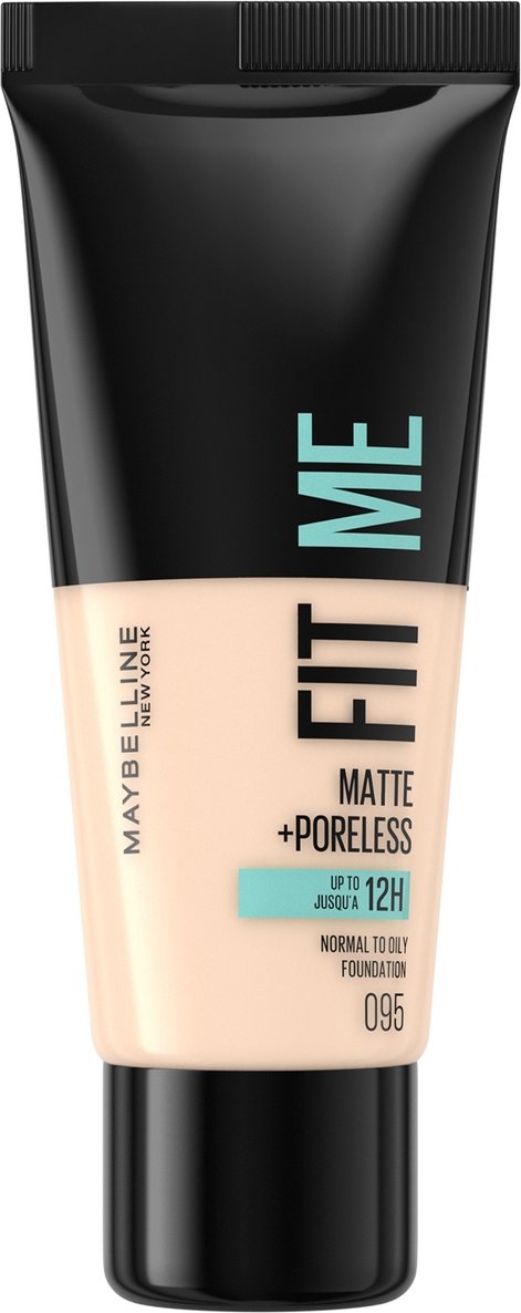 Maybelline Fit Me! Matte and Poreless Foundation 30 ml (verschiedene Farbtöne) - 095 Fair Porcelain