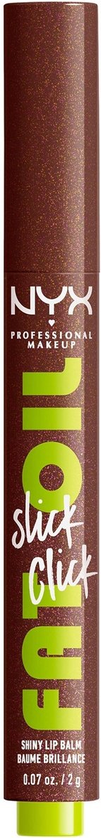 NYX Professional Makeup Fat Oil Slick Click Lippenbalsam 2 ml (Verschiedene Farbtöne) - Trending Topic