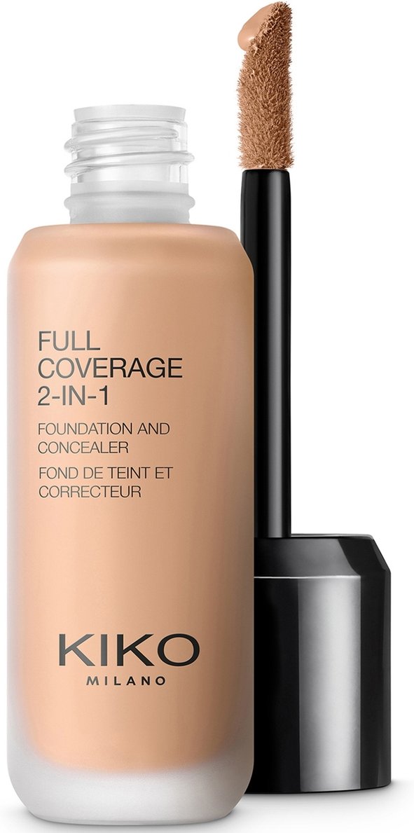 KIKO Milano Full Coverage 2-in-1 Foundation und Concealer 25 ml (Verschiedene Farbtöne) - 37 Neutral