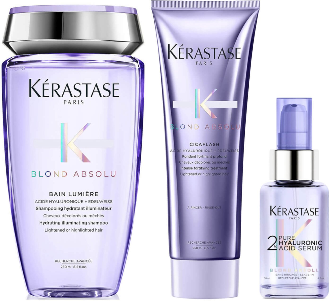Kérastase Blond Absolu Illuminate, Condition and Hydrate Trio