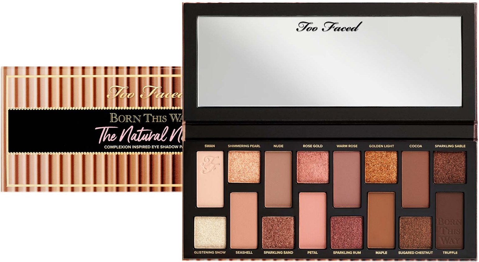 Too Faced Born This Way The Natural Nudes Skin-Centric Lidschattenpalette