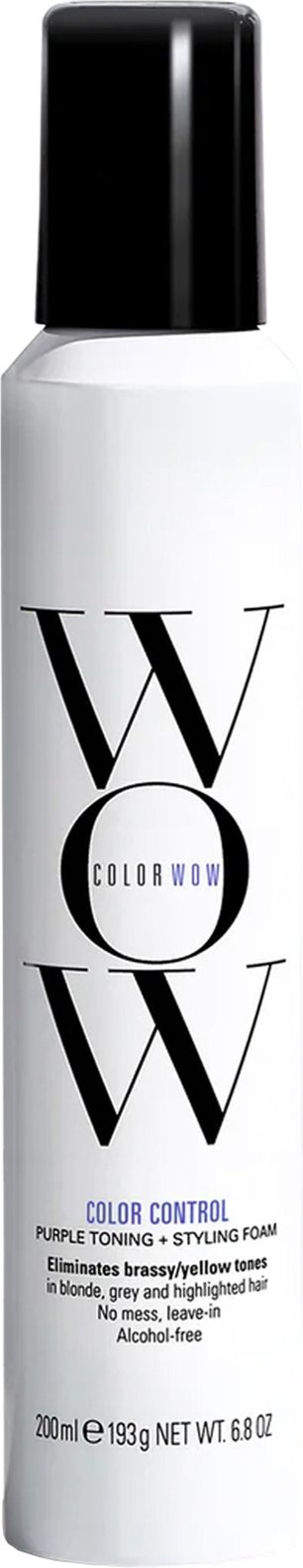 Color WOW Color Control Tonisierungs- und Stylingschaum – Blond 200 ml