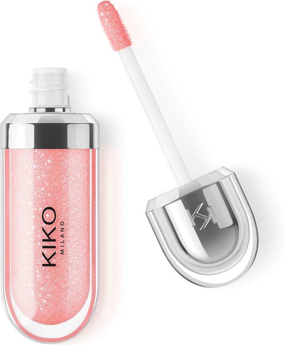 KIKO Milano 3D Hydra Lipgloss 6,5 ml (Verschiedene Farbtöne) - 04 Pearly Peach Rose