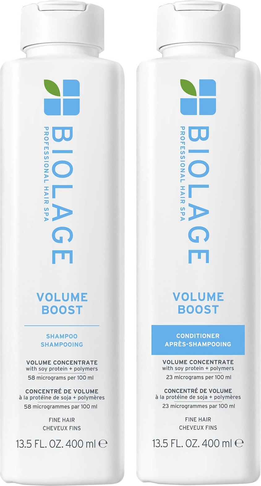 Biolage Volume Boost Shampoo 400ml and Conditioner 400ml Duo