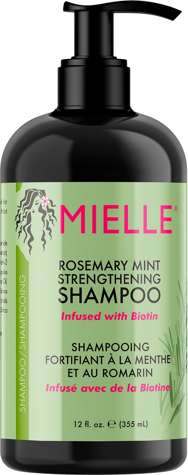 Mielle Organics Rosemary Mint Strengthening Shampoo 355ml