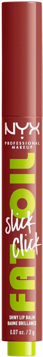 NYX Professional Makeup Fat Oil Slick Click Lippenbalsam 2 ml (Verschiedene Farbtöne) - Going Viral