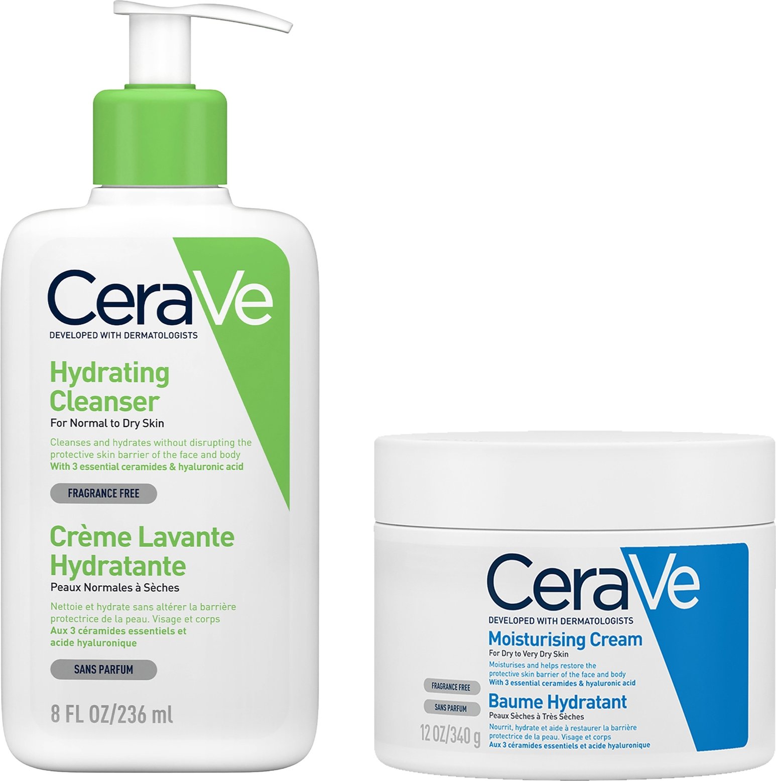 Thumbnail - CeraVe Dry to Very Dry Face and Body Bundle