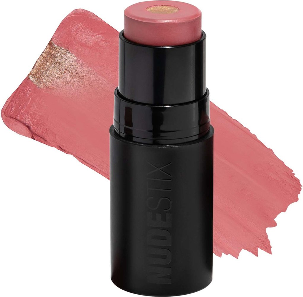 NUDESTIX Nudies Matte and Glow Core All Over Face Blush Colour 6g (Various Shades) - Pink Ice