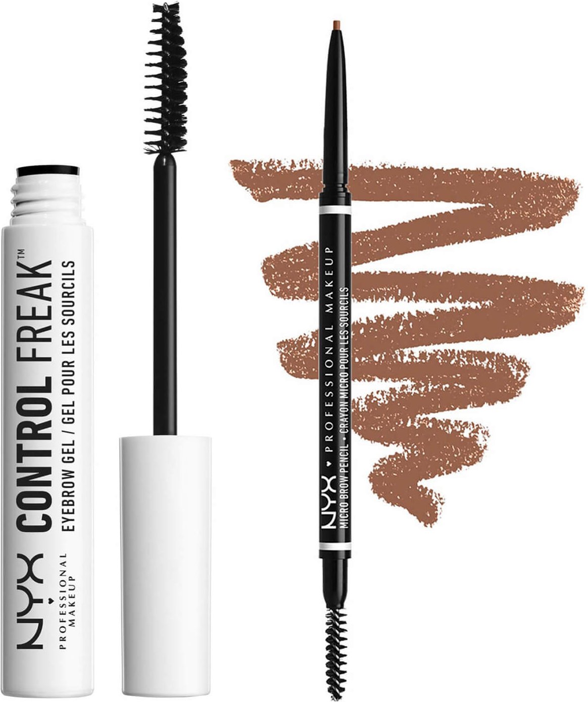 NYX Professional Makeup Tame and Define Brow Duo (verschiedene Farbtöne) - Taupe
