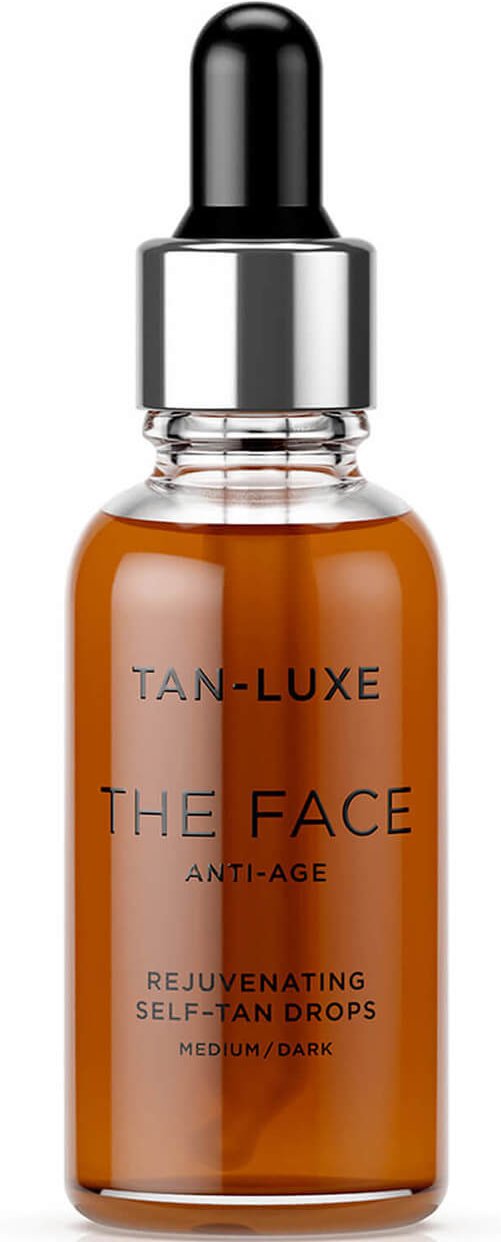 Tan-Luxe The Face Anti-Age Rejuvenating Self-Tan Drops 30ml - Medium/Dark