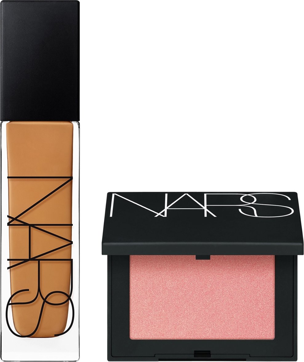NARS Natural Longwear Foundation 30ml and NARS Blush Orgasm 4.8g Bundle (Various Shades) - Fiji