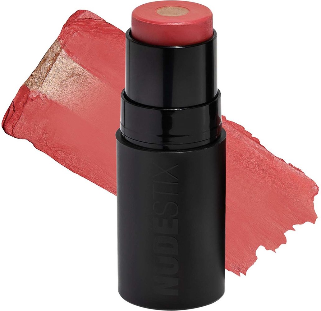 NUDESTIX Nudies Matte and Glow Core All Over Face Blush Colour 6g (Various Shades) - Sunset Gold