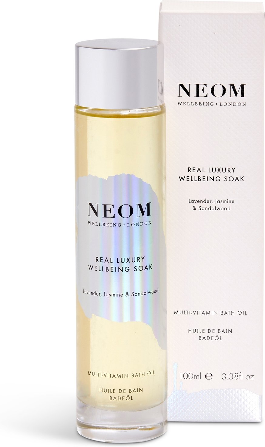 NEOM Real Luxury Wellbeing Soak Multi-Vitamin Badeöl 100 ml
