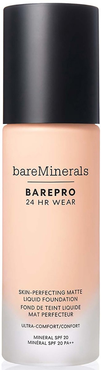 bareMinerals Barepro 24Hr Matte Comfort Liquid Foundation Mineral Spf20 30ml (various shades) - Fair 10 Neutral